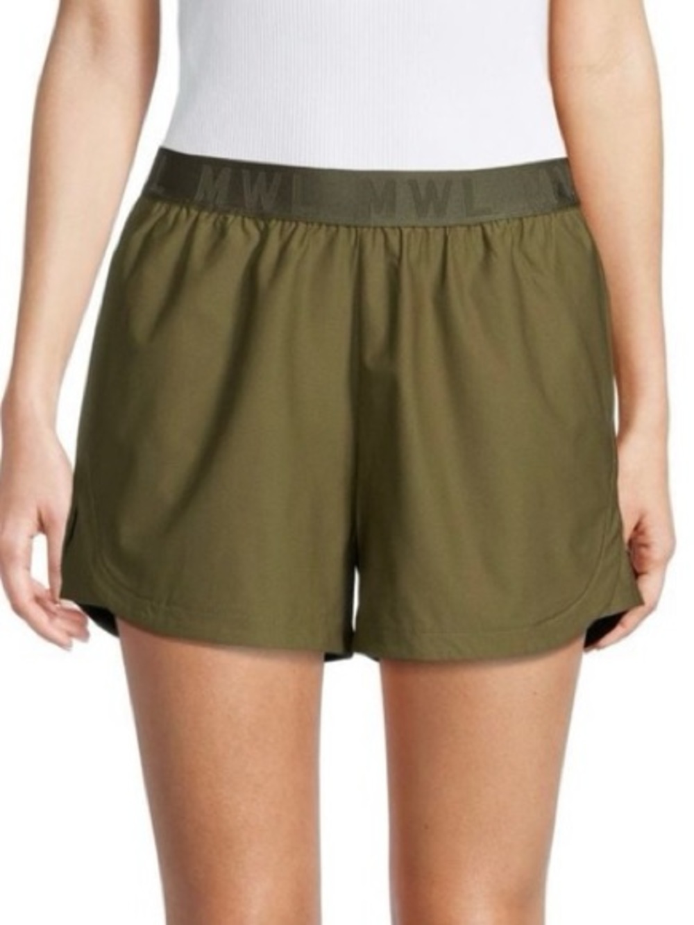 Madewell  Green MWL Always Pull-On Shorts Women’s  Size Medium